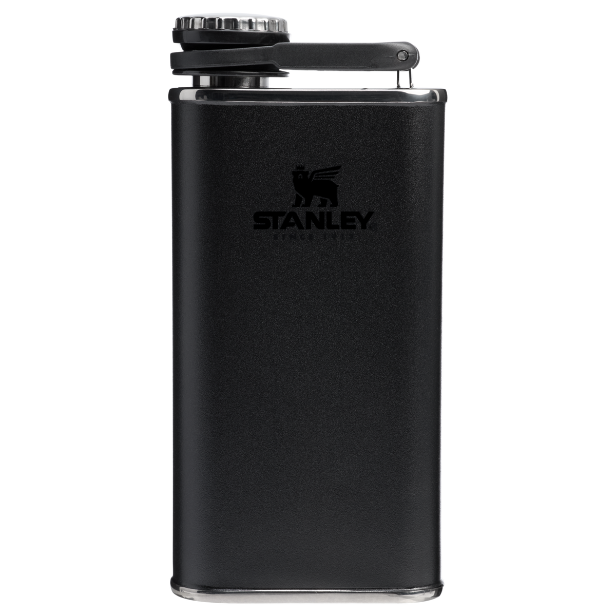 Stanley 1913 Classic Easy Fill Wide Mouth Flask 8 OZ in Black 2.0