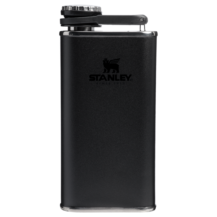 Stanley 1913 Classic Easy Fill Wide Mouth Flask 8 OZ in Black 2.0