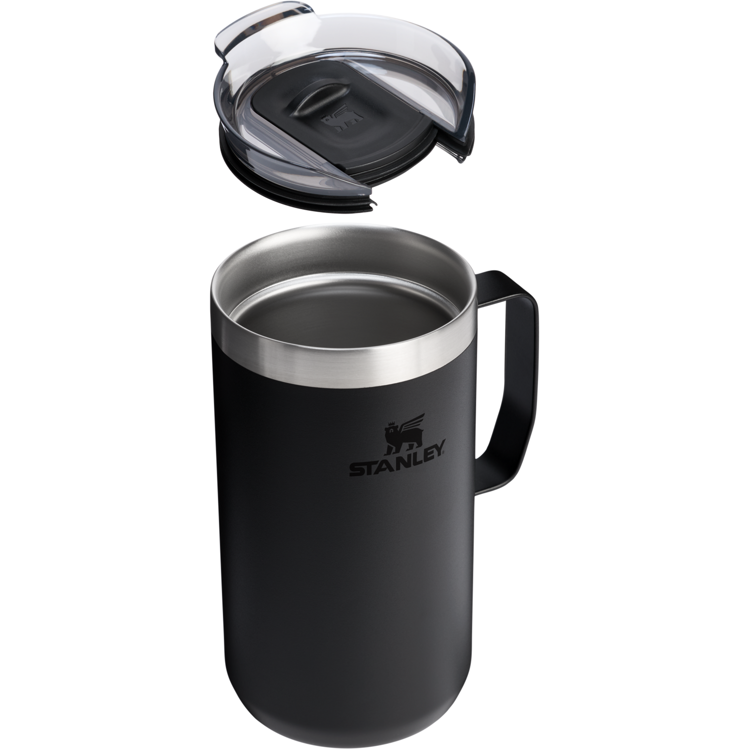 Stanley 1913 The Stay-Hot Camp Mug 24 OZ in Black 2.0 | View 2