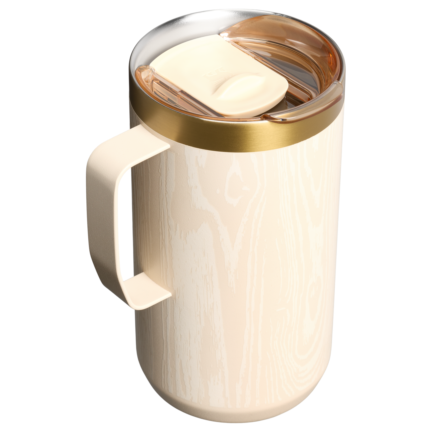 Stanley 1913 The Cheers & Cheer Stay-Hot Camp Mug 24 OZ in Birch Woodgrain | View 1