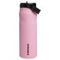 Swatch for Stanley 1913 The Messi x Stanley IceFlow™ Flip Straw 2.0 Bottle 24 OZ in Messi GOAT Pink