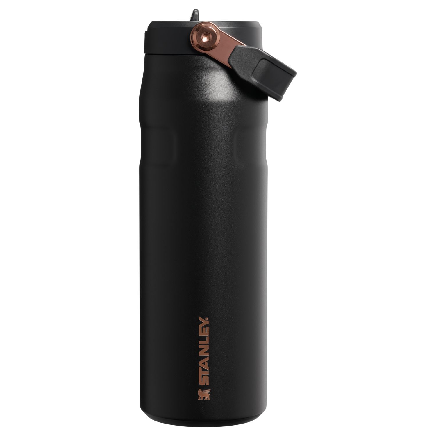 Stanley 1913 The Messi x Stanley IceFlow™ Flip Straw 2.0 Bottle 24 OZ in Messi GOAT Black | View 1