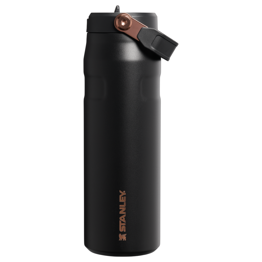 Stanley 1913 The Messi x Stanley IceFlow™ Flip Straw 2.0 Bottle 24 OZ in Messi GOAT Black