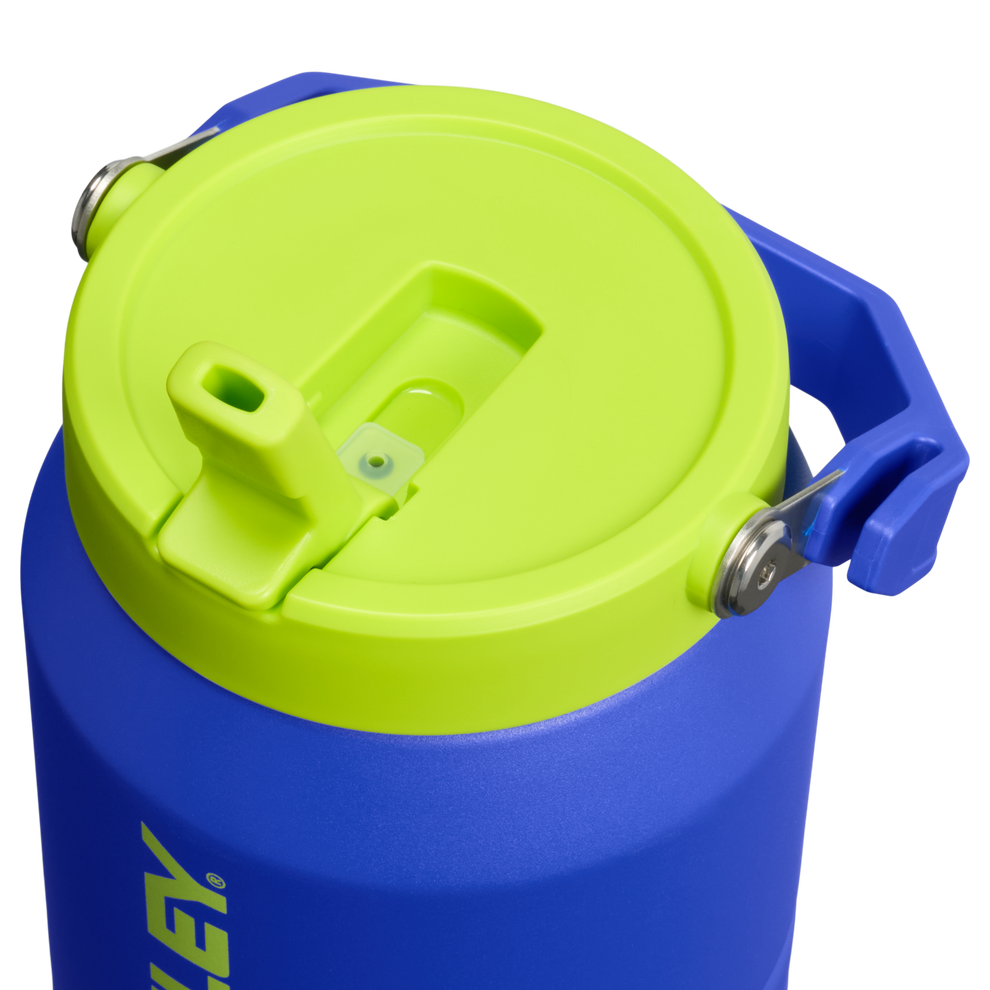 Stanley 1913 The IceFlow™ Flip Straw Jug 64 OZ in Cobalt Chartreuse