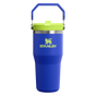 Swatch for Stanley 1913 The IceFlow™ Flip Straw Tumbler 14 OZ in Cobalt Chartreuse