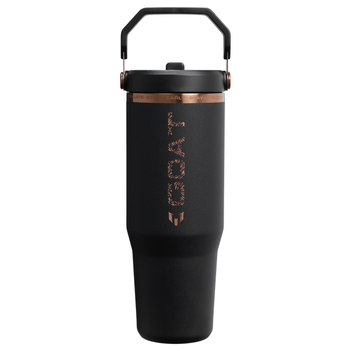 Stanley 1913 The Messi x Stanley  IceFlow™ Flip Straw Tumbler 30 OZ in Messi GOAT Black