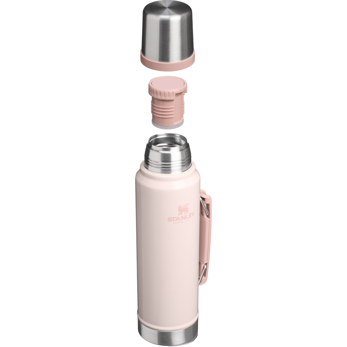 Stanley 1913 Classic Legendary Bottle 1.1 QT in Hammertone Rose Quartz