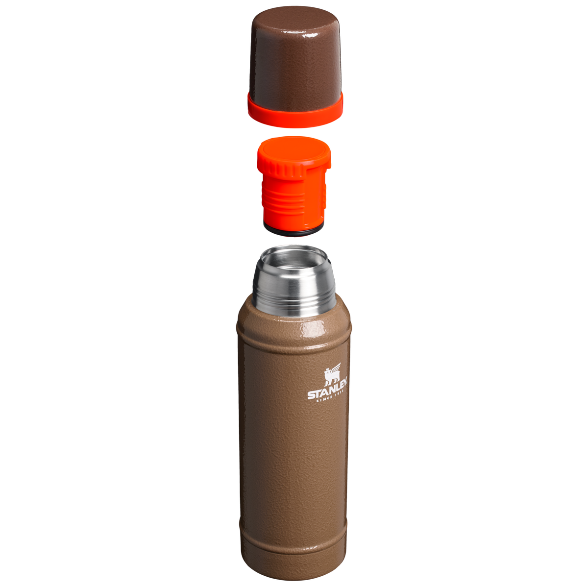 Stanley 1913 The Post Malone x Stanley Legendary Classic Bottle and Lunch Box Set in Post Malone Hammertone Coyote Brown