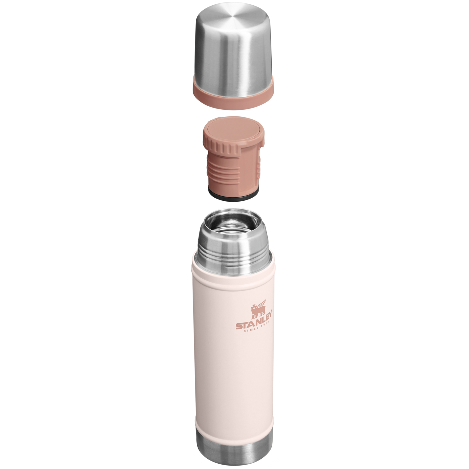 Stanley 1913 Classic Legendary Bottle 20 OZ in Rose Quartz 2.0 | View 2