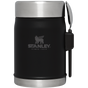 Swatch for Stanley 1913 Classic Legendary Food Jar + Spork 14 OZ in Matte Black