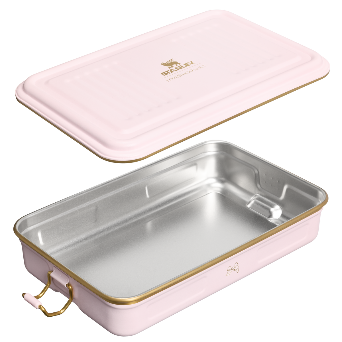 Stanley 1913 Stanley 1913 x LoveShackFancy Holiday Classic Legendary Useful Box 1.25 QT in Pale Pink | View 3