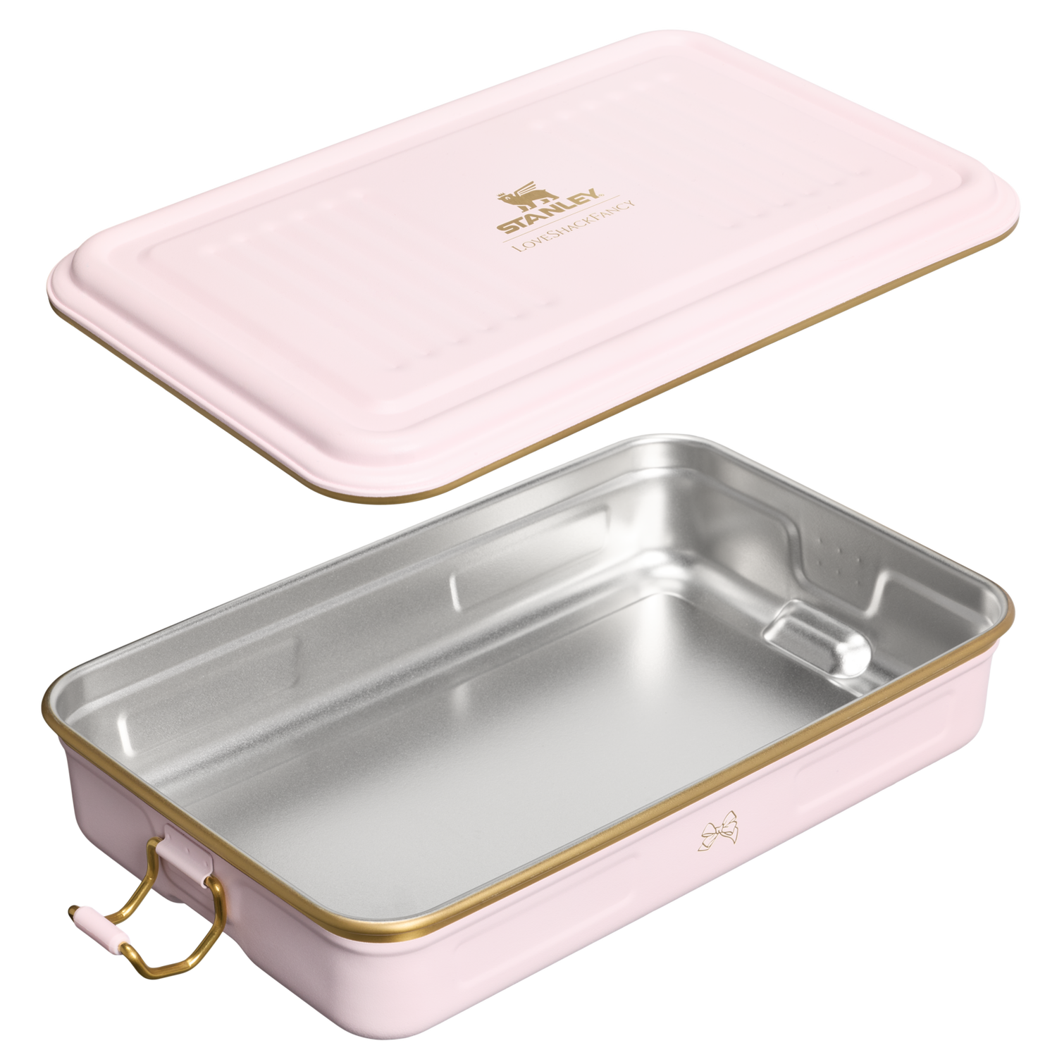 Stanley 1913 Stanley 1913 x LoveShackFancy Holiday Classic Legendary Useful Box 1.25 QT in Pale Pink | View 3