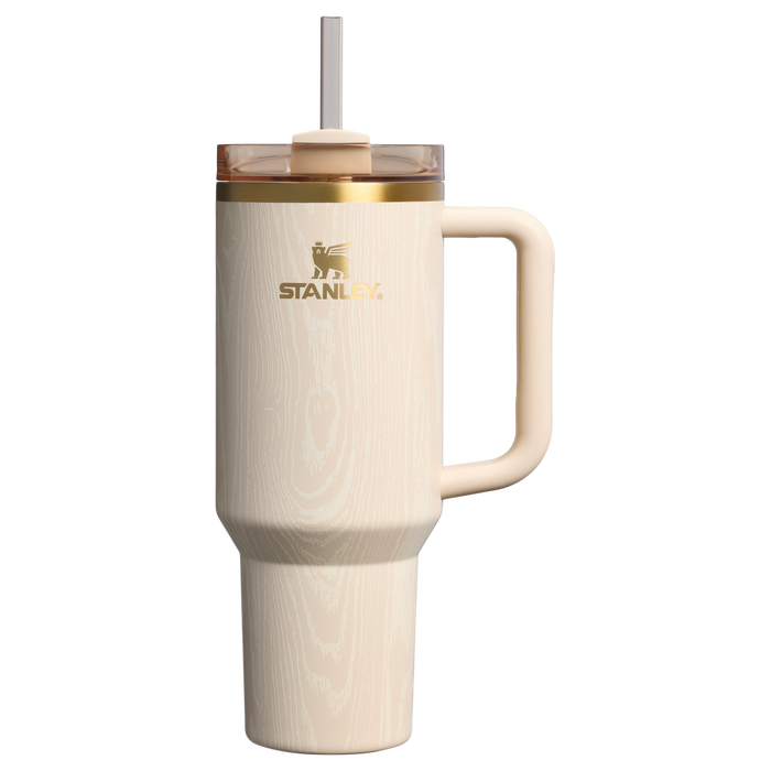 Stanley 1913 The Cheers & Cheer Quencher H2.0 Flowstate™ Tumbler 40 OZ in Birch Woodgrain