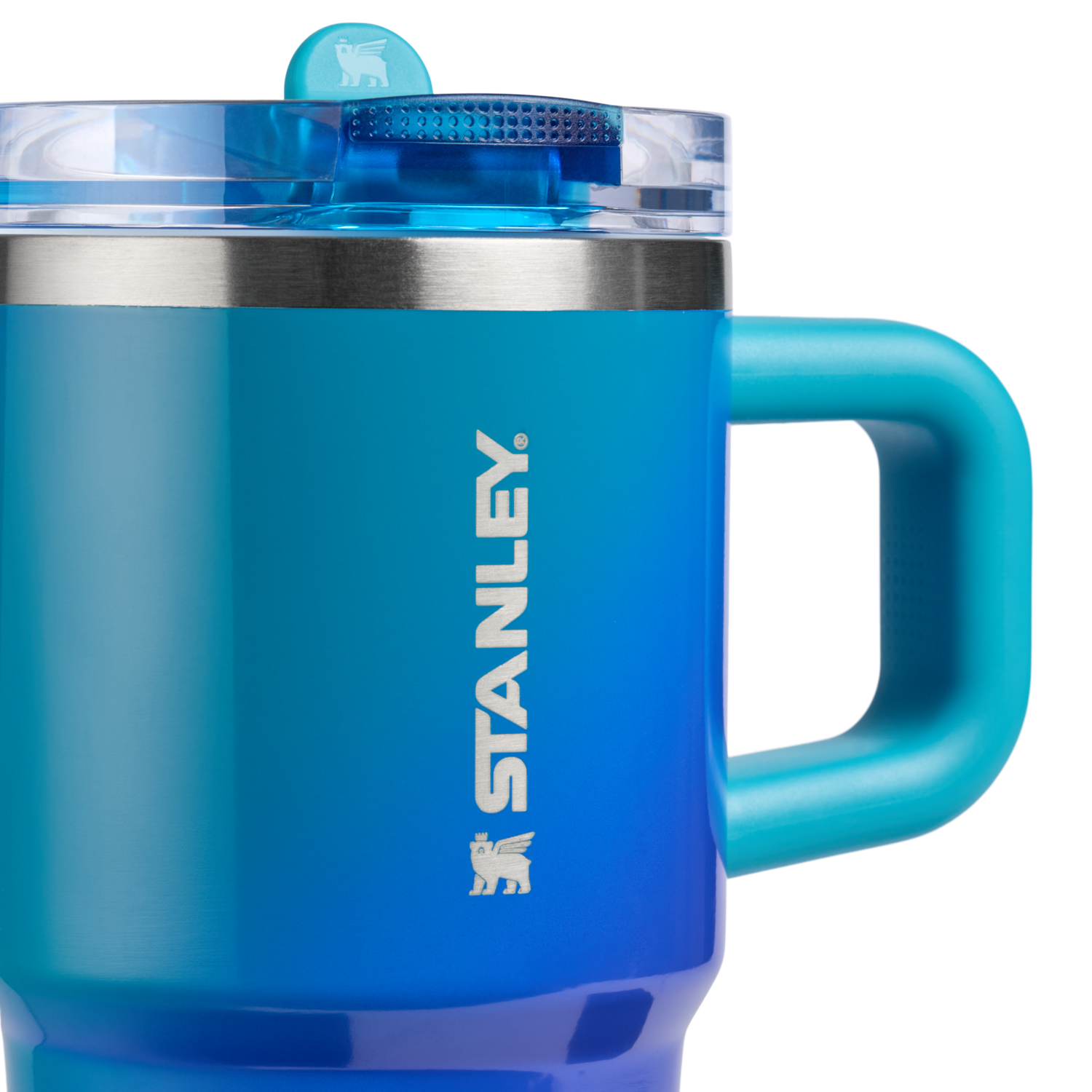 Stanley 1913 The Quencher ProTour Flip Straw Tumbler 20 OZ in Sea Glass Aura | View 3