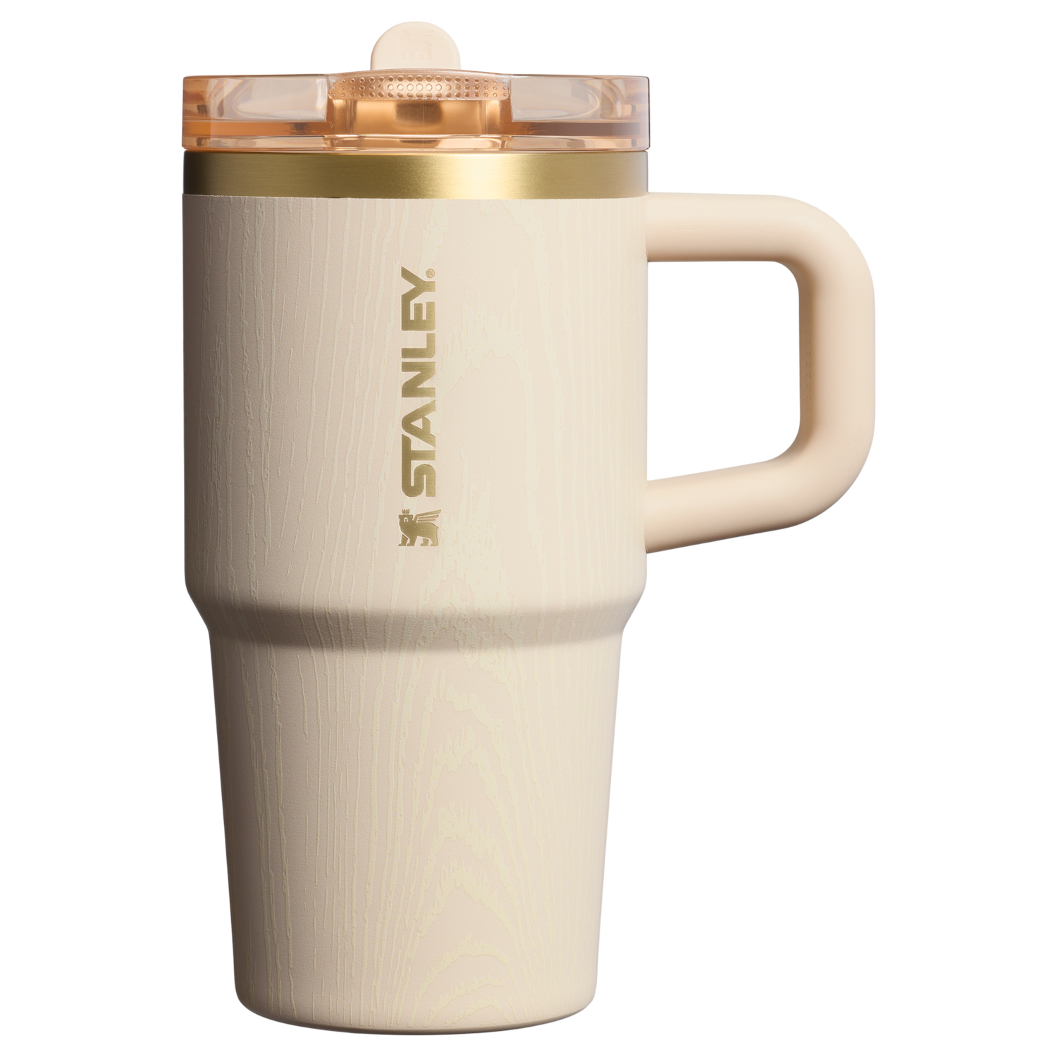 Stanley 1913 The Cheers & Cheer Quencher ProTour Flip Straw Tumbler 20 OZ in Birch Woodgrain | View 1