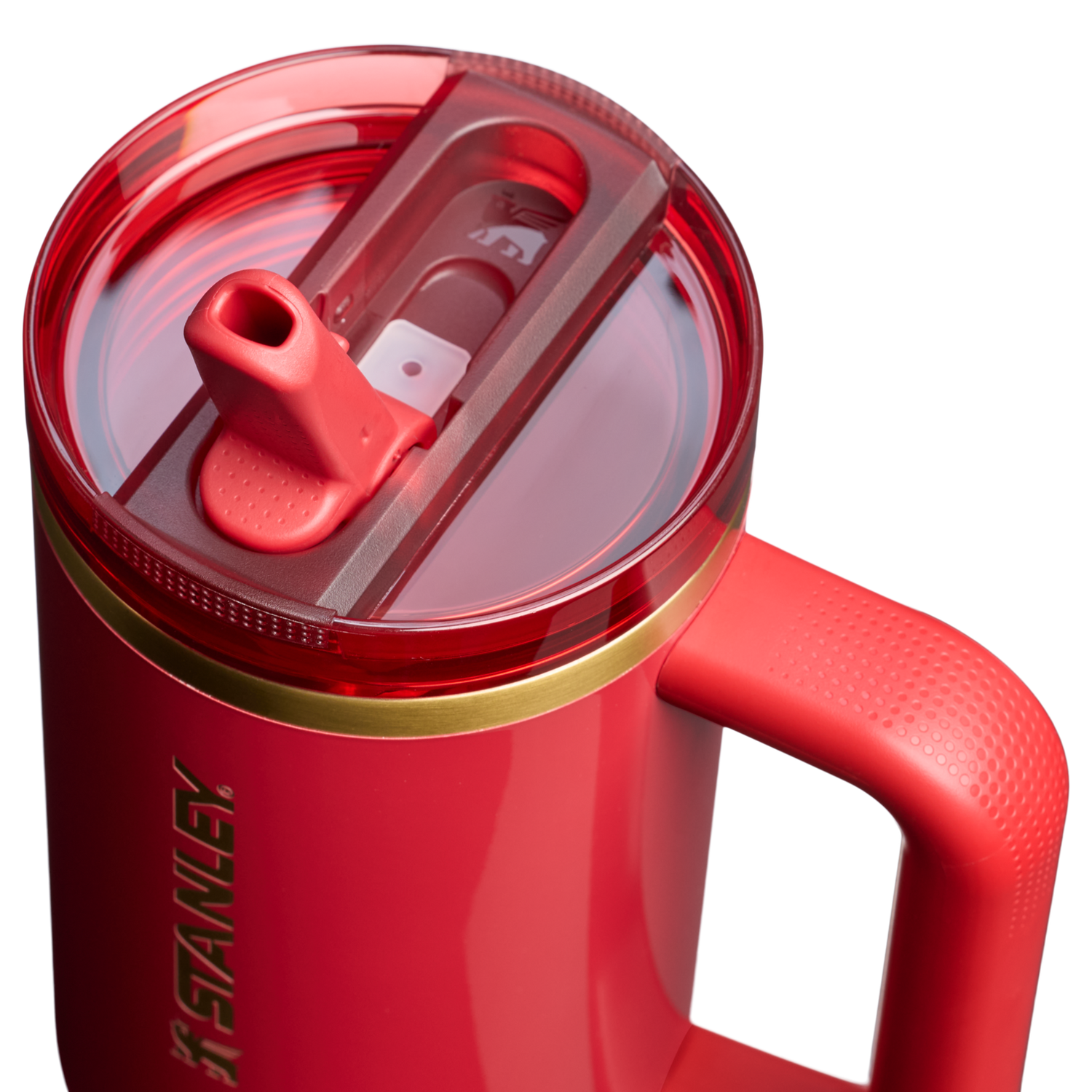 Stanley 1913 The Cheers & Cheer Quencher ProTour Flip Straw Tumbler 30 OZ in Holly Berry Gloss | View 2