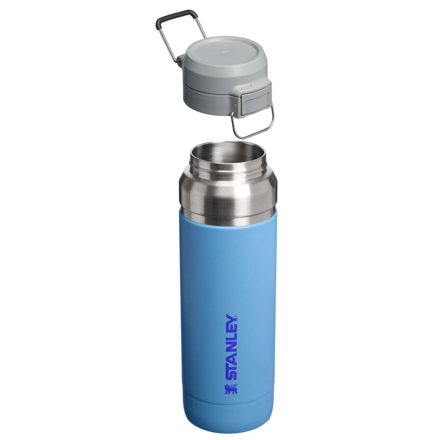 Stanley 1913 The Quick Flip Go Bottle 36 OZ in Blue Sky | View 1