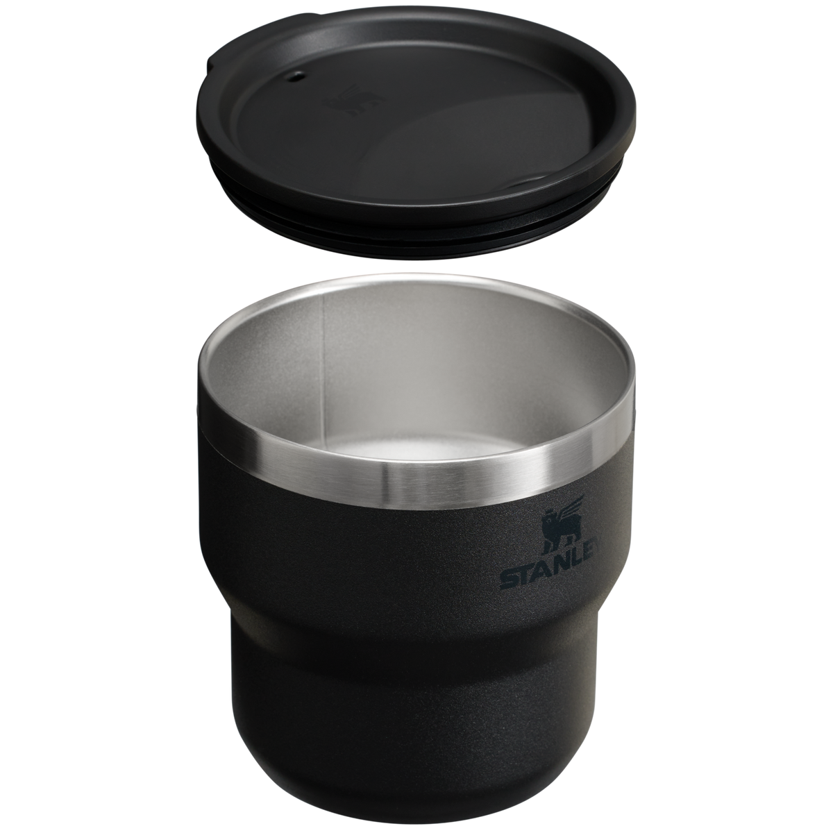 Stanley 1913 The Stay-Hot Stacking Cup 2-Piece Set 10 OZ in Black 2.0