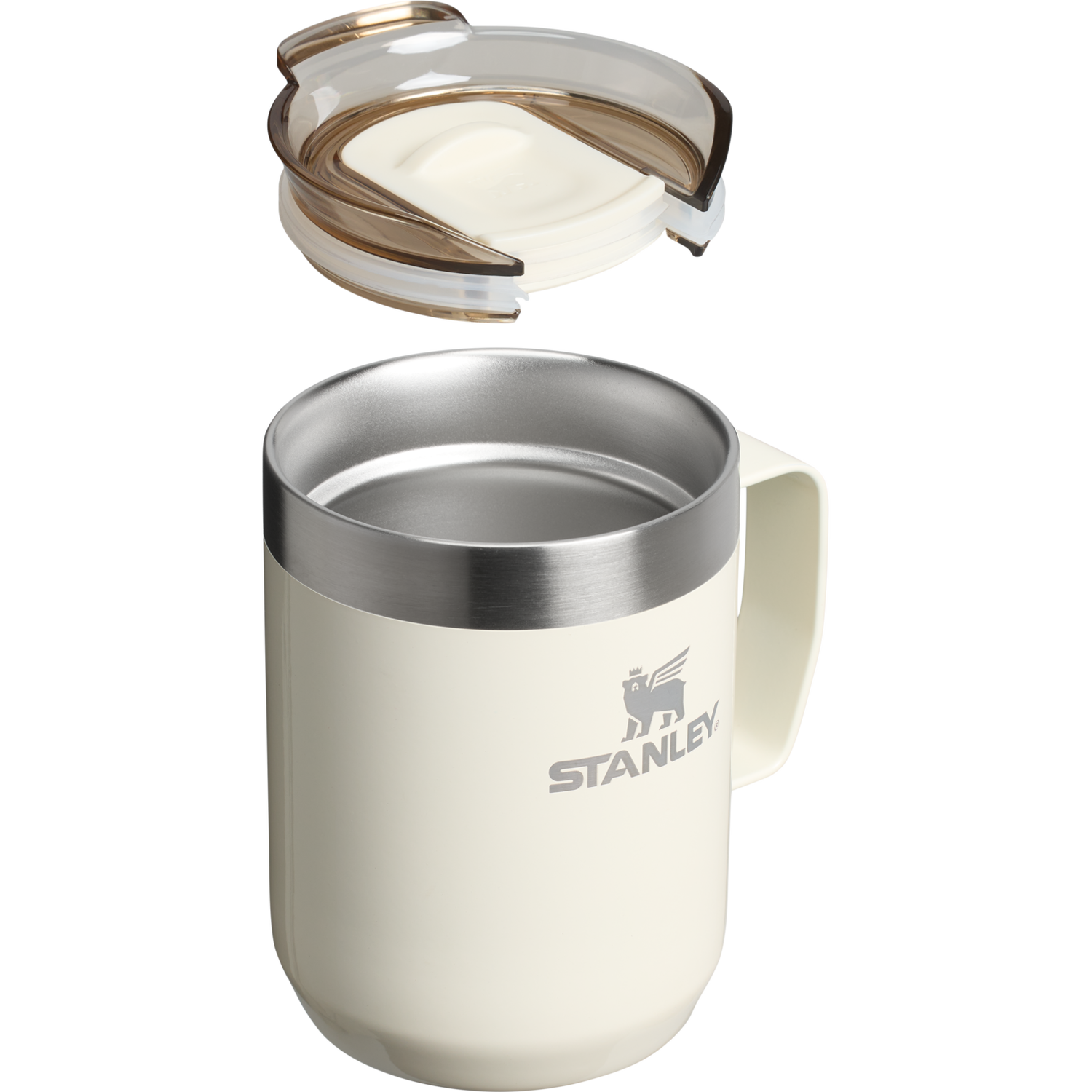 Stanley 1913 Classic Legendary Camp Mug 8 OZ in Cream Gloss | View 2