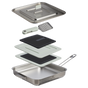 Swatch for Stanley 1913 The Wildfare Pro Square Pan Cookset 5-piece set 2 QT in Pale Pebble + Stone
