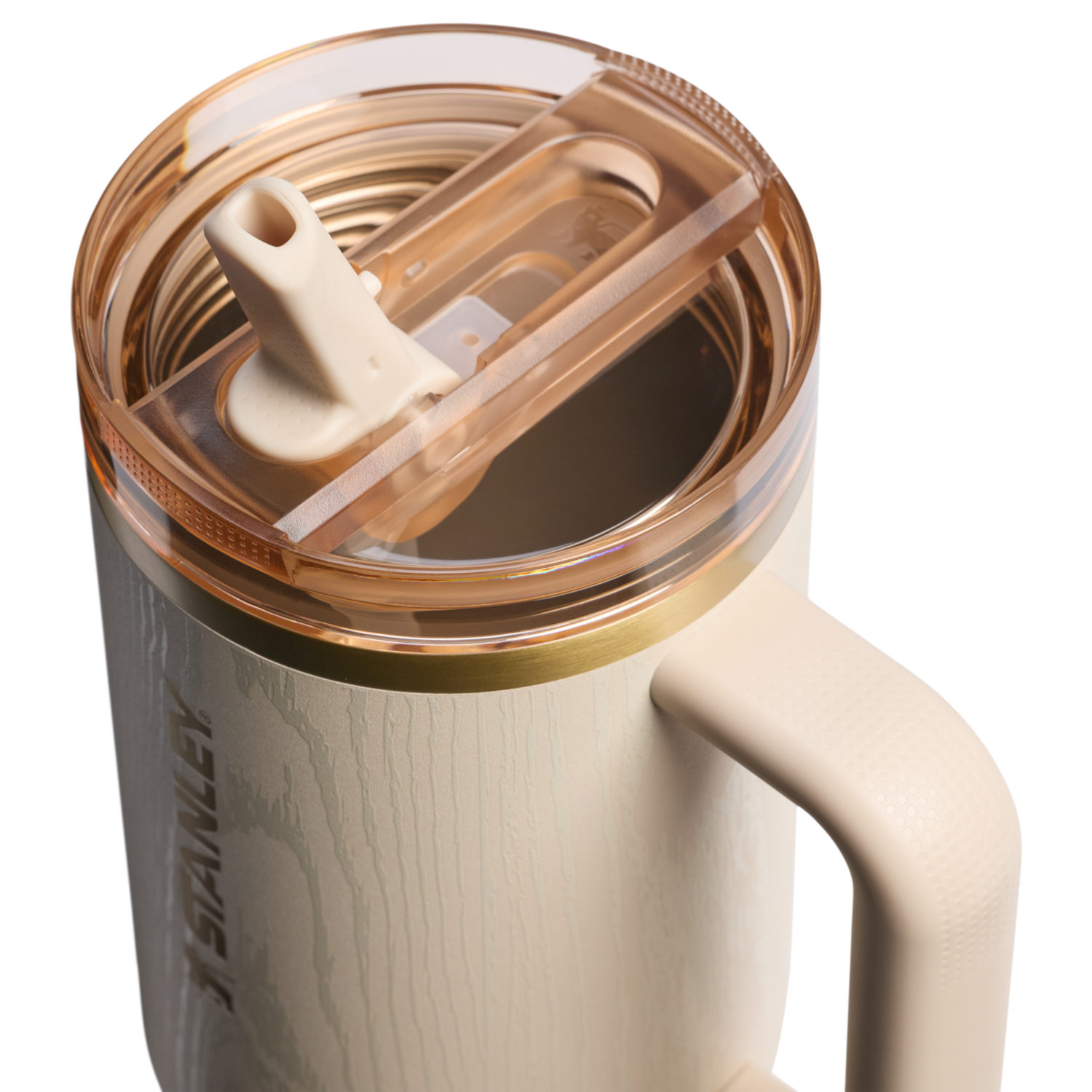 Stanley 1913 The Cheers & Cheer Quencher ProTour Flip Straw Tumbler 40 OZ in Birch Woodgrain | View 2